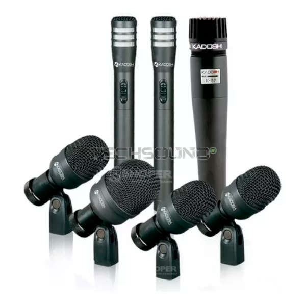 KIT BATERIA 7 MIC